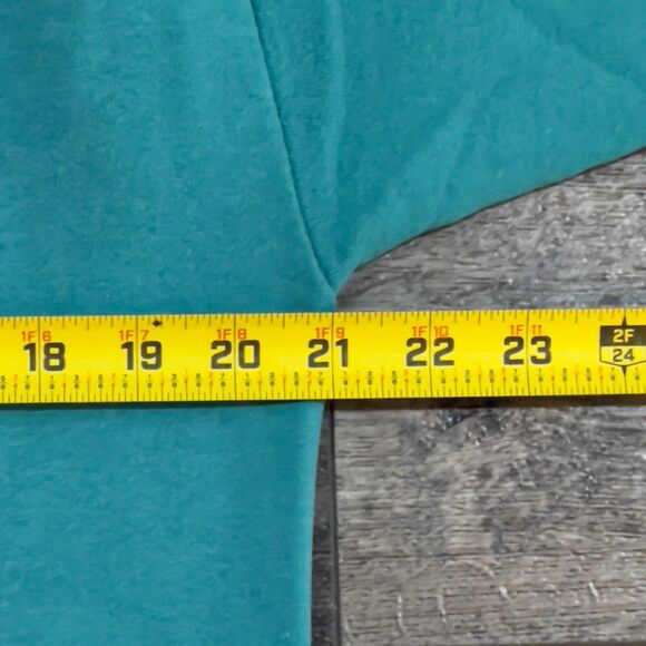 Vintage 80s/90s Ross Beverly Hills University Jaguars Teal Sweatshirt - One Size - Picture 6 of 7